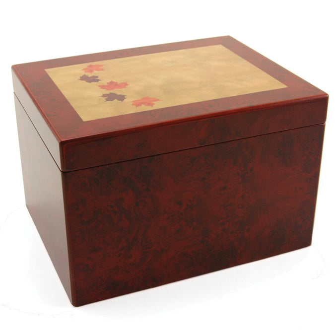 Autumn Leaves Memory Chest