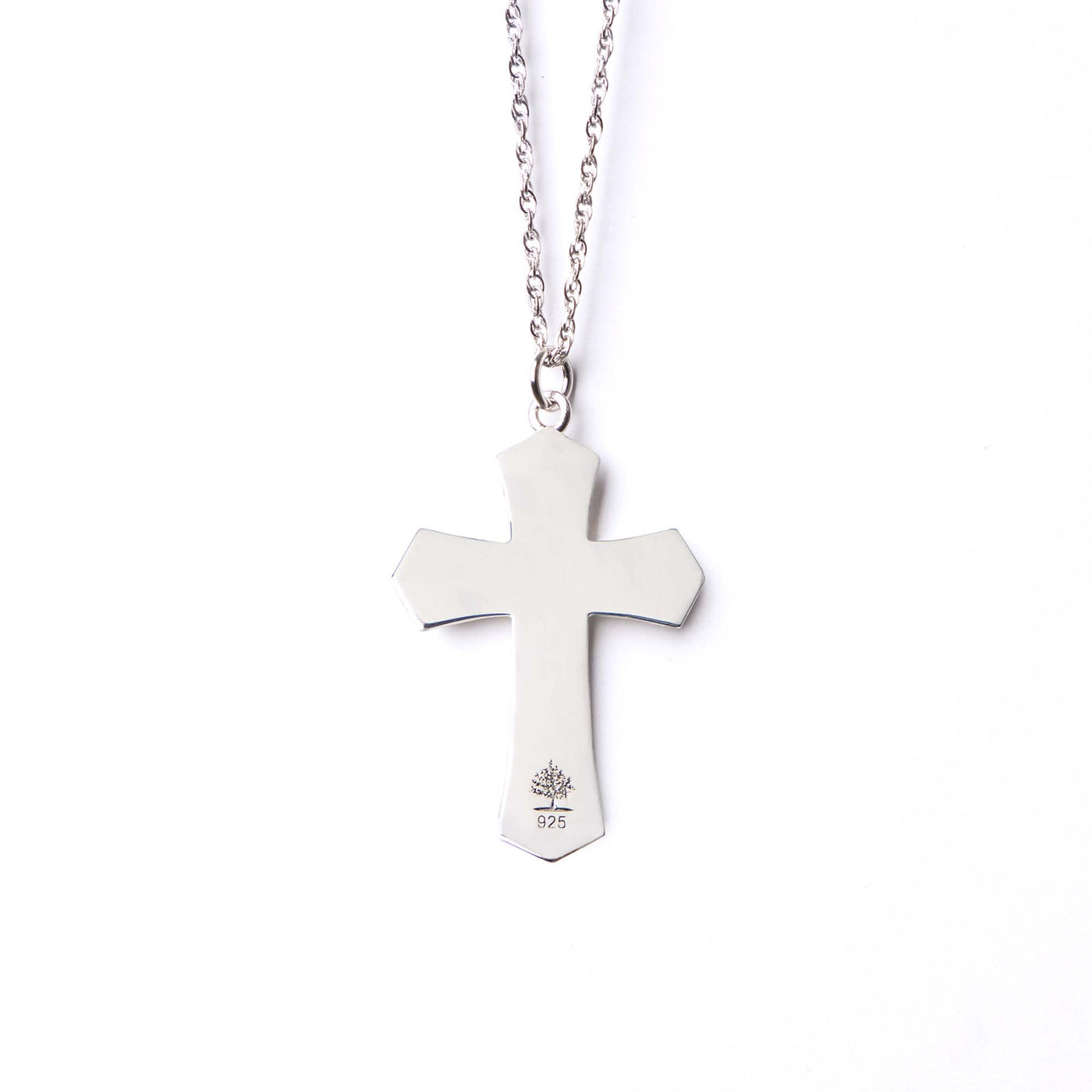 Cross Fingerprint Pendant - Blake